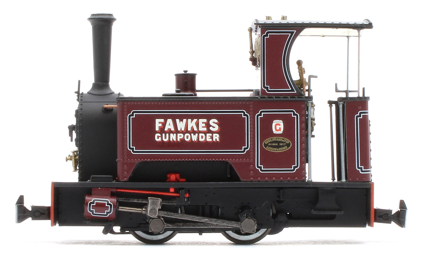 986206 Sirdar Class 0-4-0 Kerr, Stuart & Co. Short-Tank 'What If' - G. Fawkes Lined Maroon Steam Locomotive