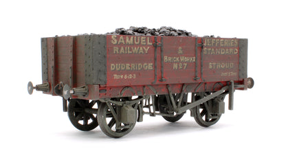 Pre-Owned Kit Built 8T 5 Plank Coal Wagon No.7 'Samuel Jefferies' - Weathered