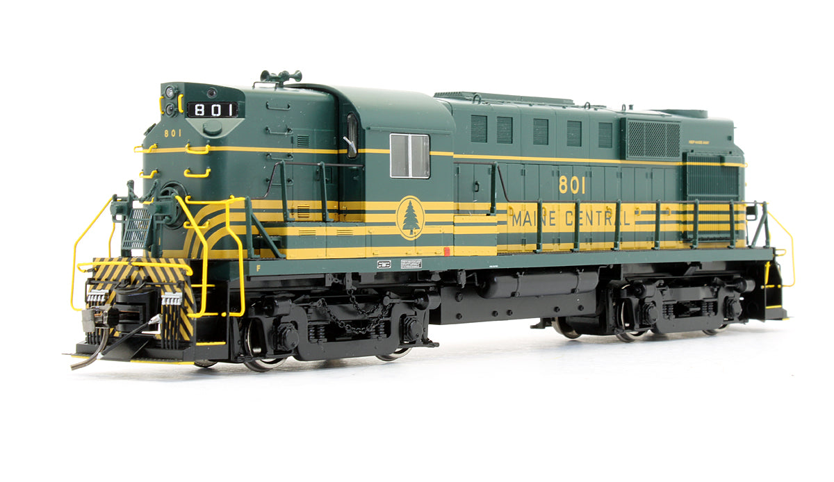 Pre-Owned ALCO RS-11 Maine Central (Pine Tree Scheme) Diesel Locomotive - Road #801 - DCC Sound