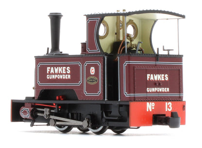 986706 Sirdar Class 0-4-0 Kerr, Stuart & Co. Short-Tank 'What If' - G. Fawkes Lined Maroon Steam Locomotive - DCC Fitted