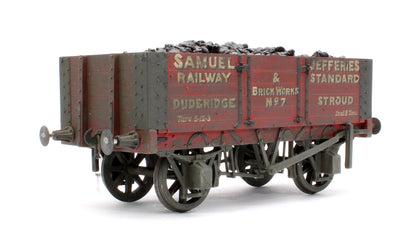 Pre-Owned Kit Built 8T 5 Plank Coal Wagon No.7 'Samuel Jefferies' - Weathered