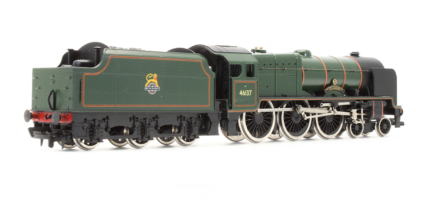 Pre-Owned BR Green Parallel Boiler Scot 4-6-0 'Prince of Wales Volunteers South Lancashire' 46137 Steam Locomotive