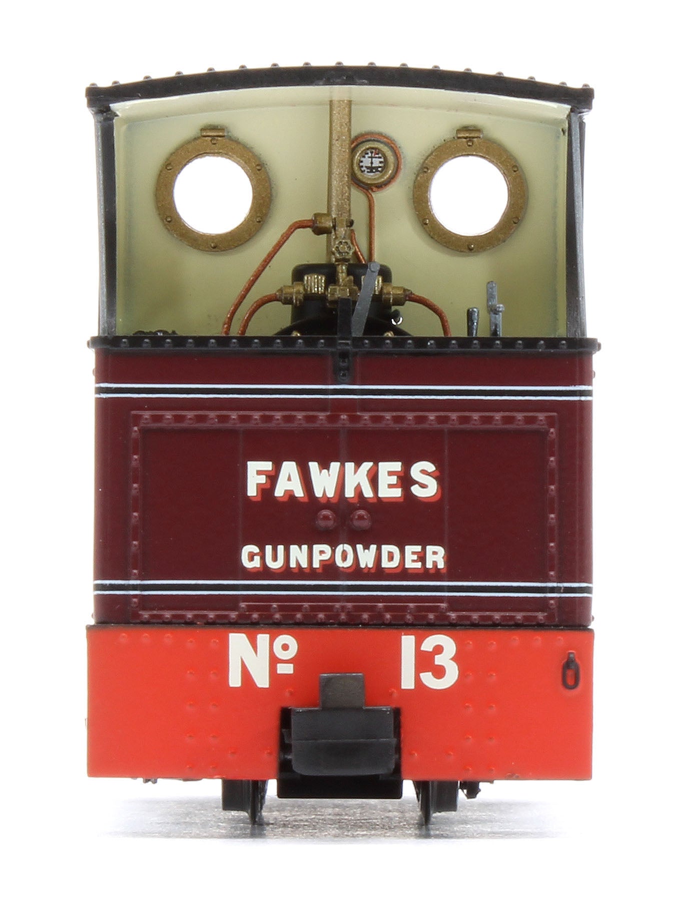 986706 Sirdar Class 0-4-0 Kerr, Stuart & Co. Short-Tank 'What If' - G. Fawkes Lined Maroon Steam Locomotive - DCC Fitted