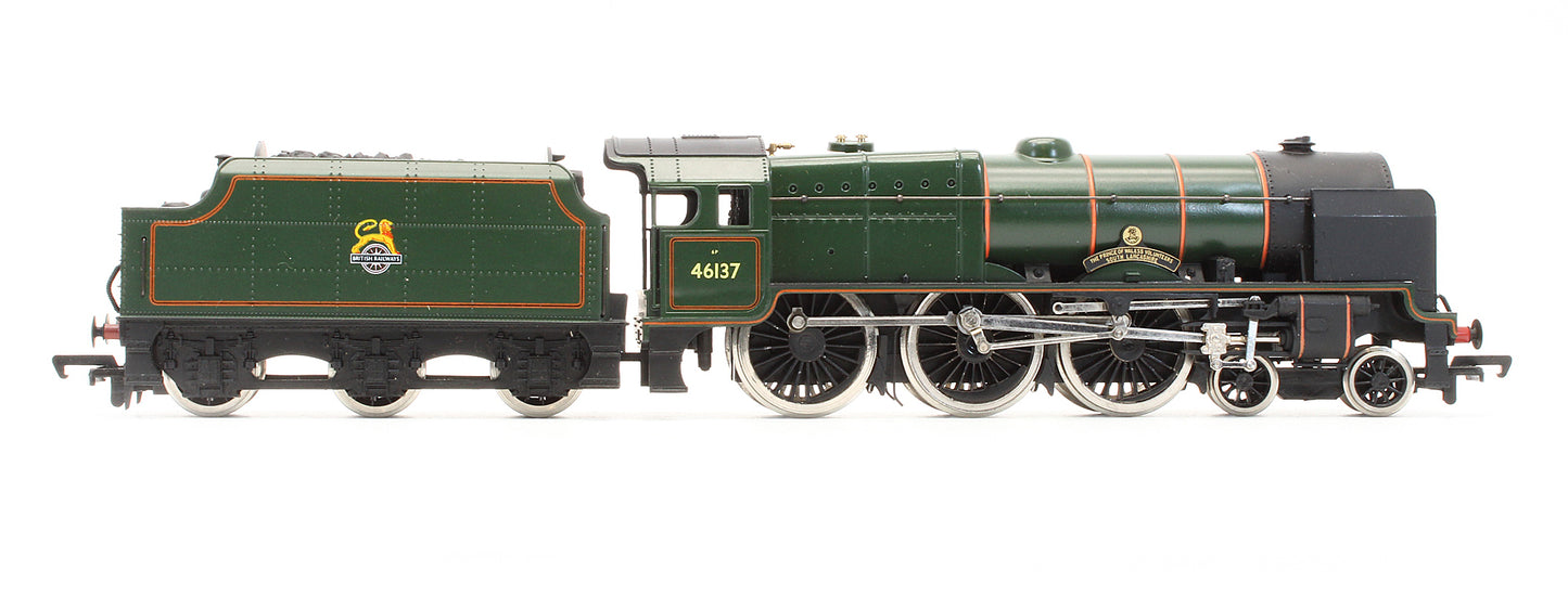 Pre-Owned BR Green Parallel Boiler Scot 4-6-0 'Prince of Wales Volunteers South Lancashire' 46137 Steam Locomotive