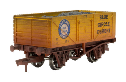 Pre-Owned 4F-071-109 12T 7 Plank Wagon Blue Circle '175' Weathered