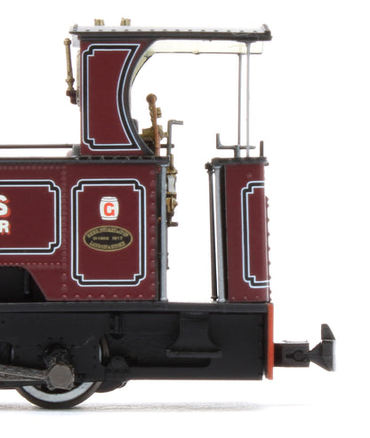 986206 Sirdar Class 0-4-0 Kerr, Stuart & Co. Short-Tank 'What If' - G. Fawkes Lined Maroon Steam Locomotive