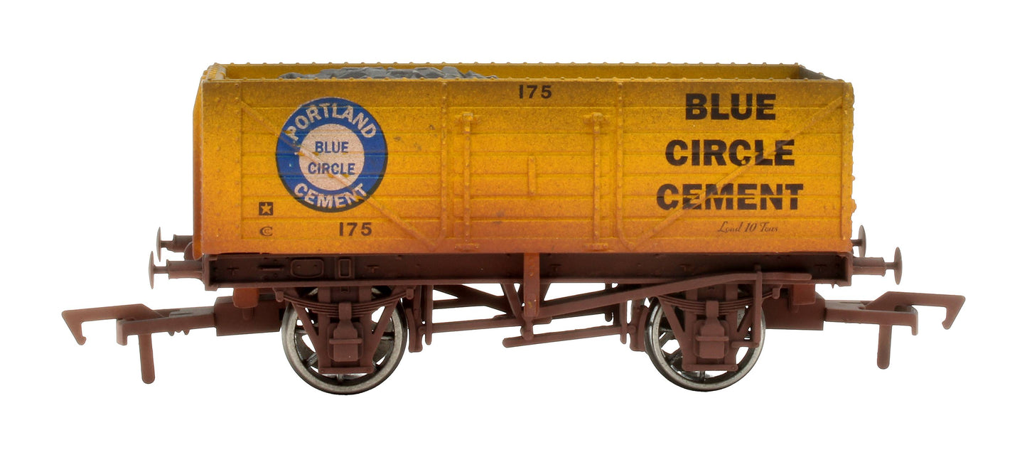 Pre-Owned 4F-071-109 12T 7 Plank Wagon Blue Circle '175' Weathered