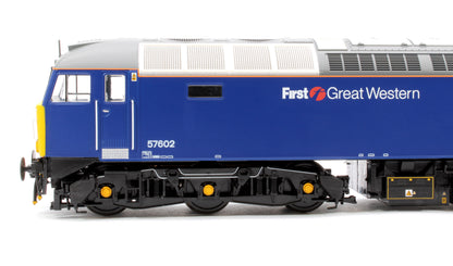 Class 57 602 'Restormel Castle' First Great Western Blue Diesel Locomotive