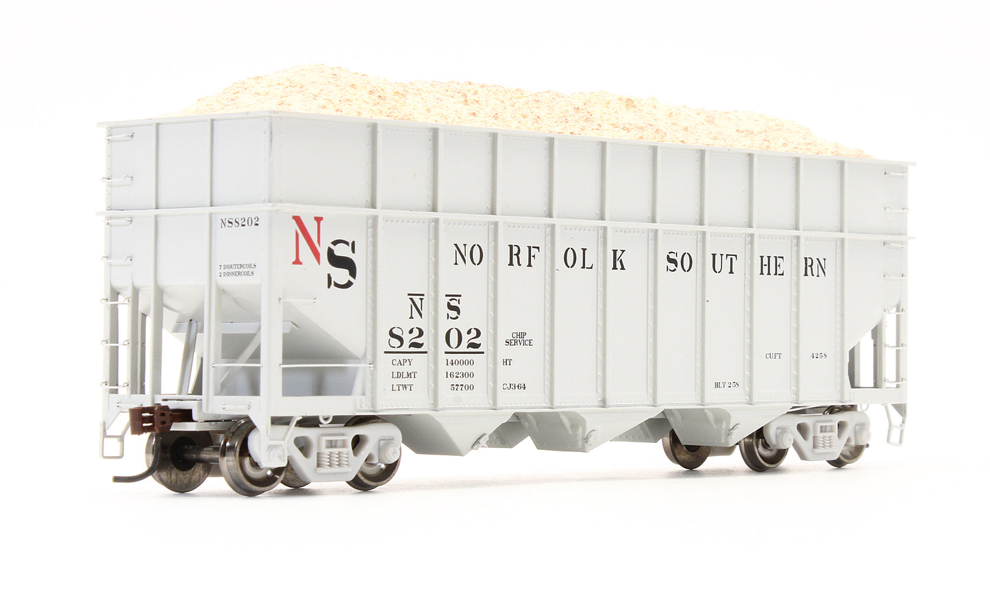 Pre-Owned 76404 Norfolk Southern 40' Wood Chip Hopper Ribbed - Road #8202