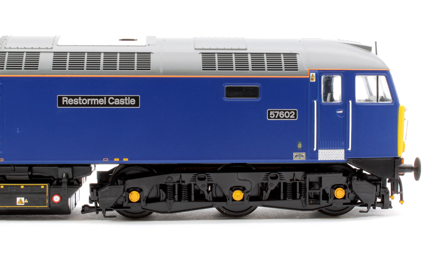 Class 57 602 'Restormel Castle' First Great Western Blue Diesel Locomotive