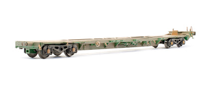 Pre-Owned Intermodal Flats (Pair) Without Containers - Weathered