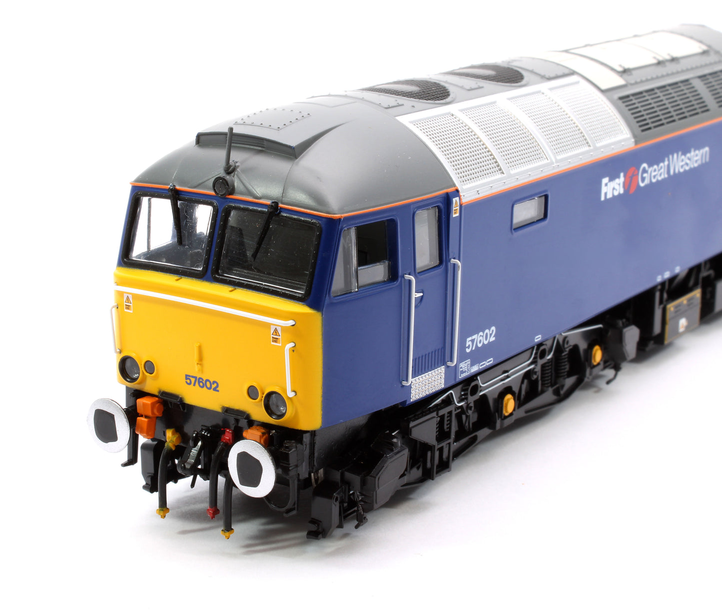 Class 57 602 'Restormel Castle' First Great Western Blue Diesel Locomotive