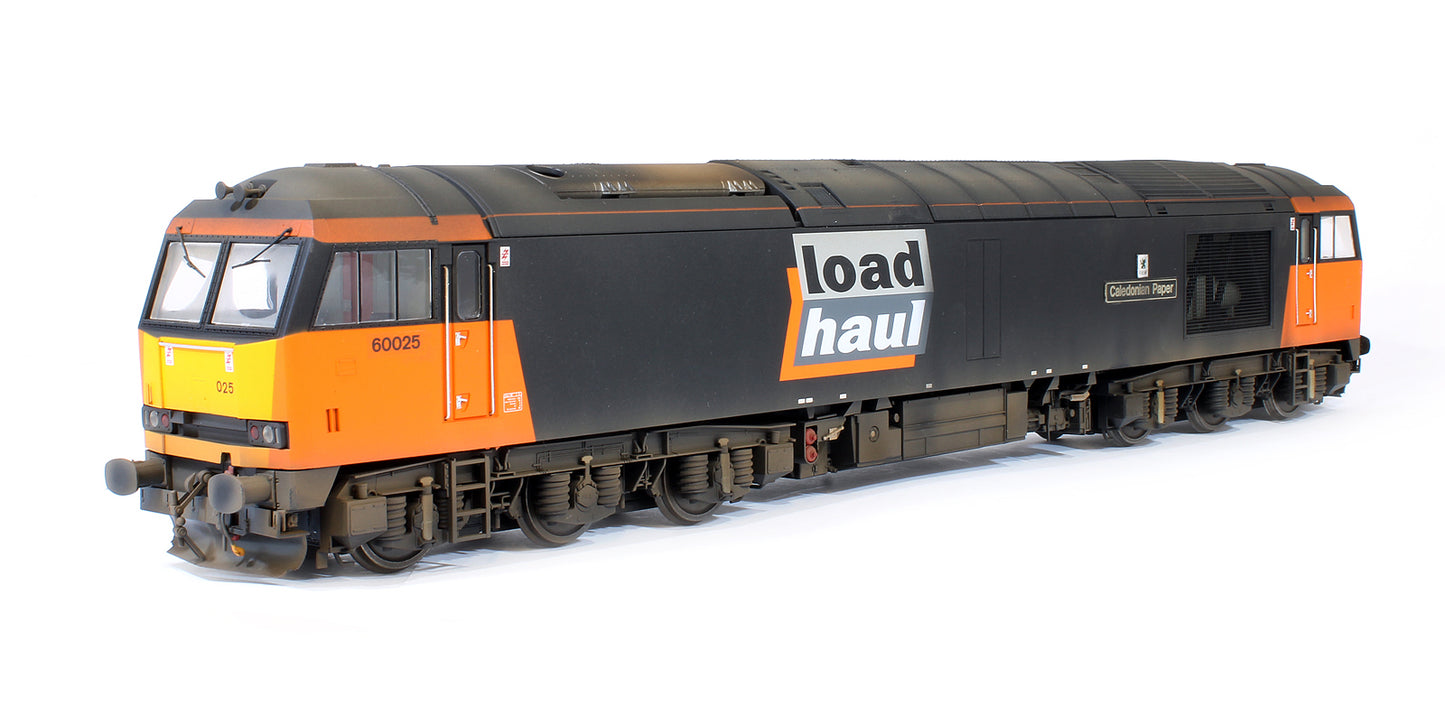 Pre-Owned Class 60025 'Caledonian Paper' Load Haul Diesel Locomotive