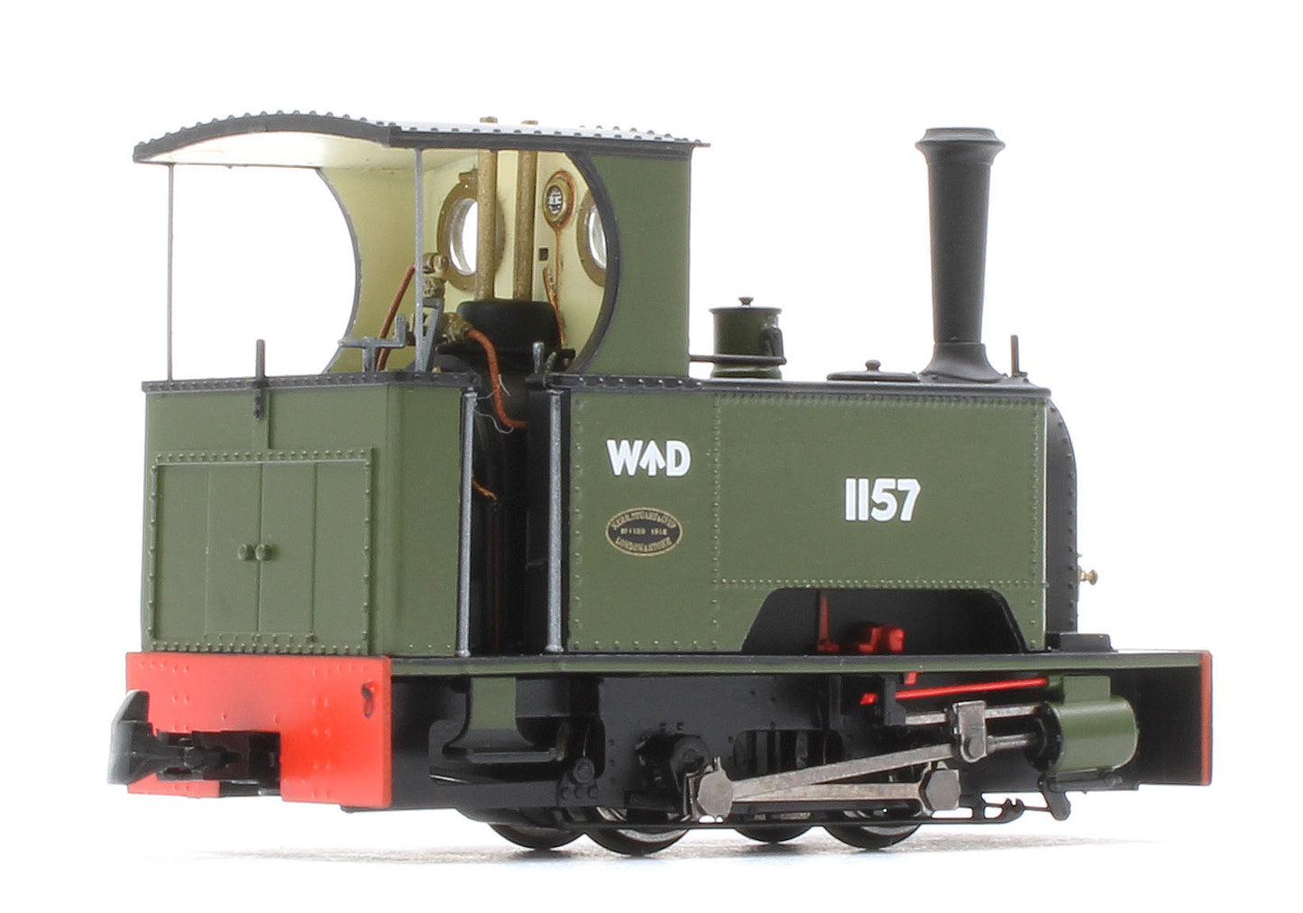 986207 Sirdar Class 0-4-0 Kerr, Stuart & Co. Short-Tank 'What If' - WDLR Plain Green Steam Locomotive