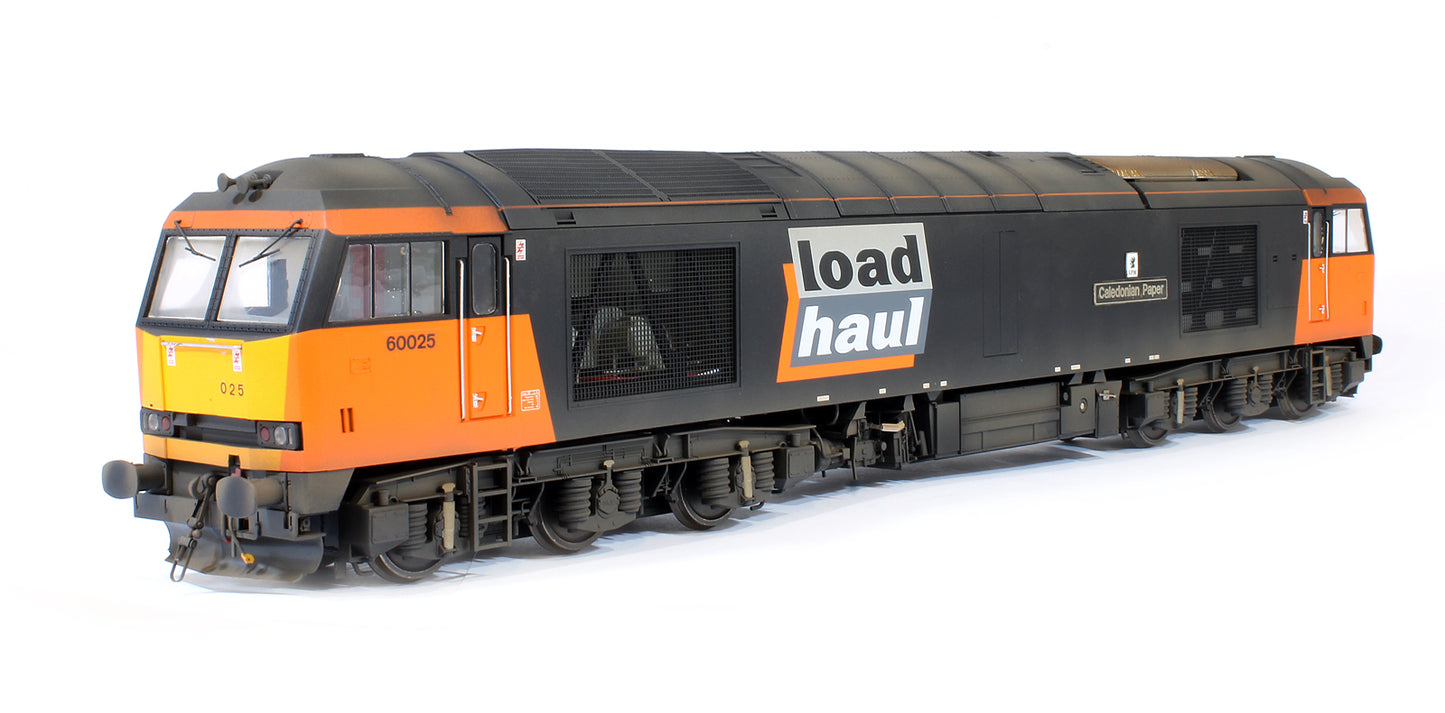 Pre-Owned Class 60025 'Caledonian Paper' Load Haul Diesel Locomotive