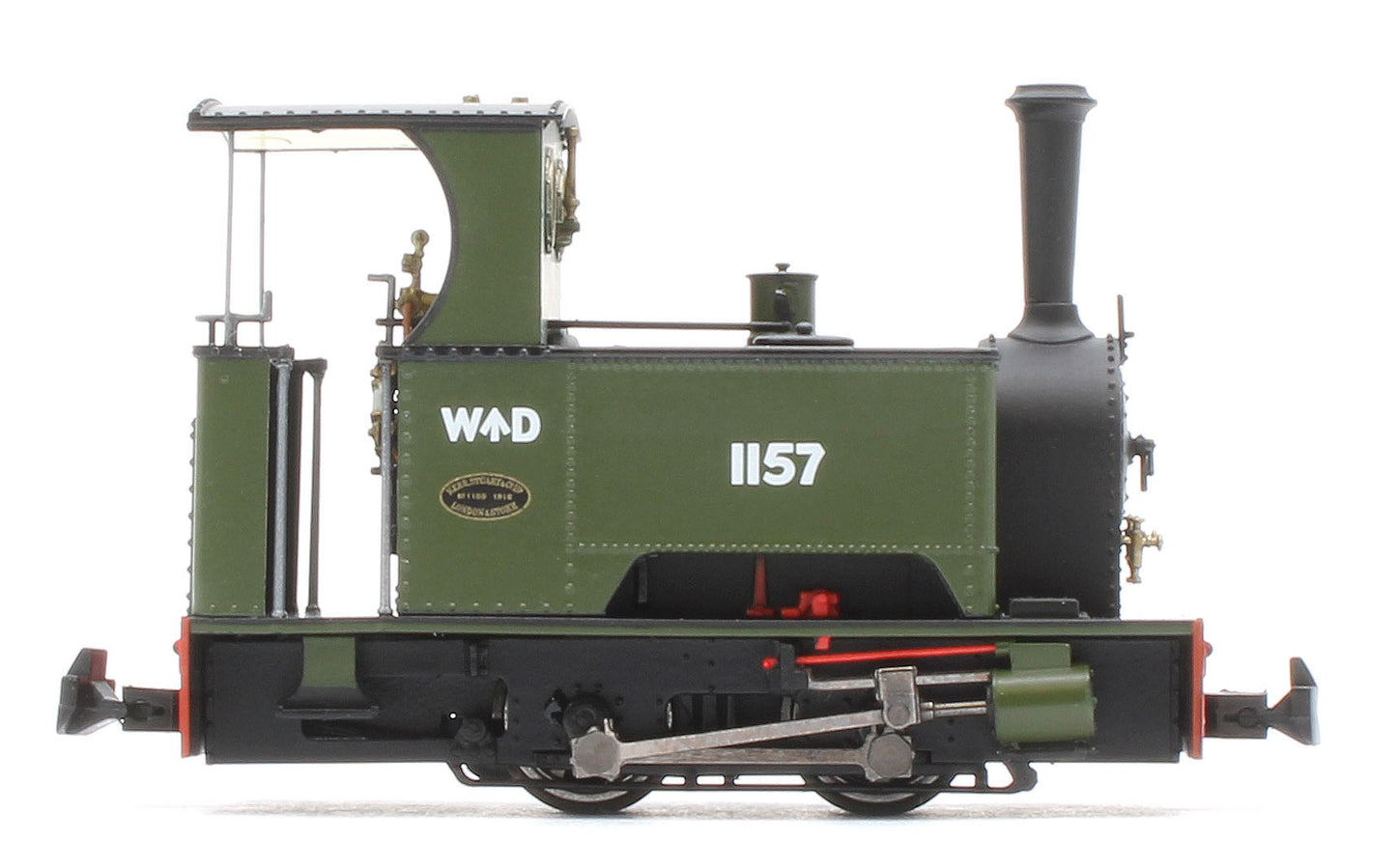 986707 Sirdar Class 0-4-0 Kerr, Stuart & Co. Short-Tank 'What If' - WDLR Plain Green Steam Locomotive - DCC Fitted