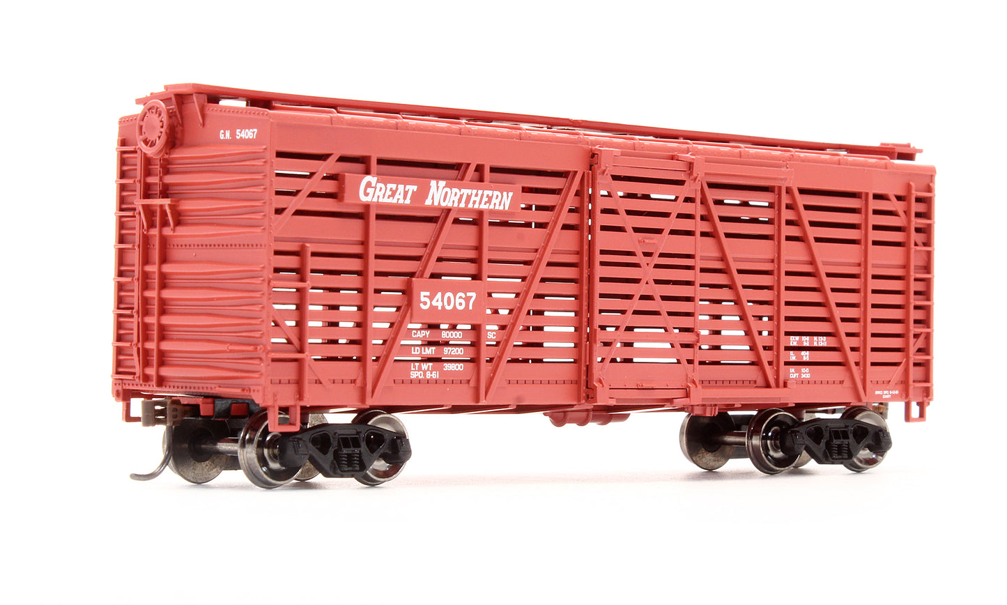 Pre-Owned ATH75974 Great Northern (Faded) 40' Stock Car - Road #54067