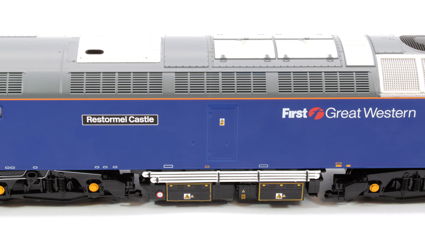 Class 57 602 'Restormel Castle' First Great Western Blue Diesel Locomotive