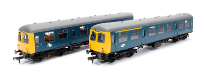 Pre-Owned Class 105 Two Car DMU BR Blue With Yellow Ends