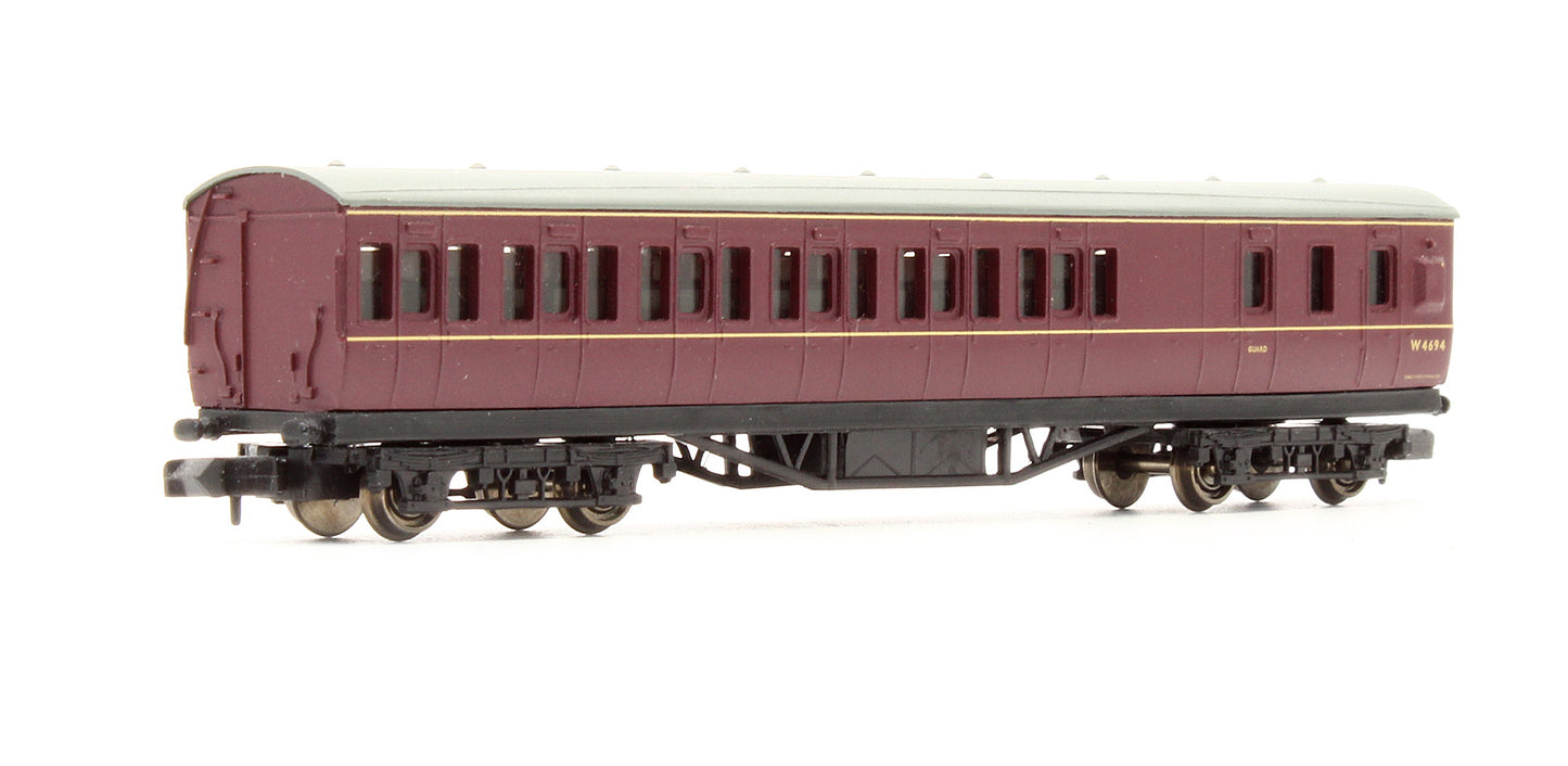 Pre-Owned BR Maroon 57ft Suburban Coach 'W4694'