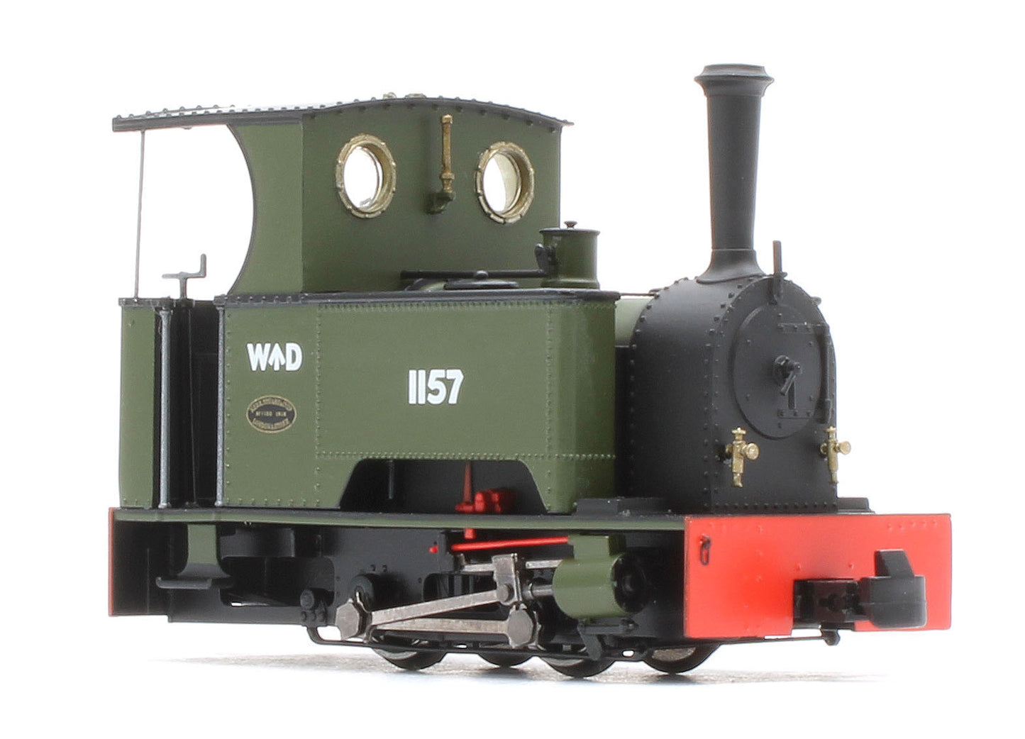 986707 Sirdar Class 0-4-0 Kerr, Stuart & Co. Short-Tank 'What If' - WDLR Plain Green Steam Locomotive - DCC Fitted