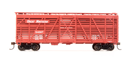 Pre-Owned ATH75974 Great Northern (Faded) 40' Stock Car - Road #54067