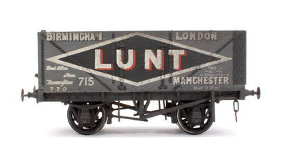 Pre-Owned Kit Built 12T 7 Plank Wagon No.715 'Lunt' - Weathered