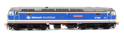 Pre-Owned Class 47 596 'Aldeburgh Festival' Network SouthEast (Late) Diesel Locomotive - DCC Sound