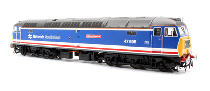 Pre-Owned Class 47 596 'Aldeburgh Festival' Network SouthEast (Late) Diesel Locomotive - DCC Sound