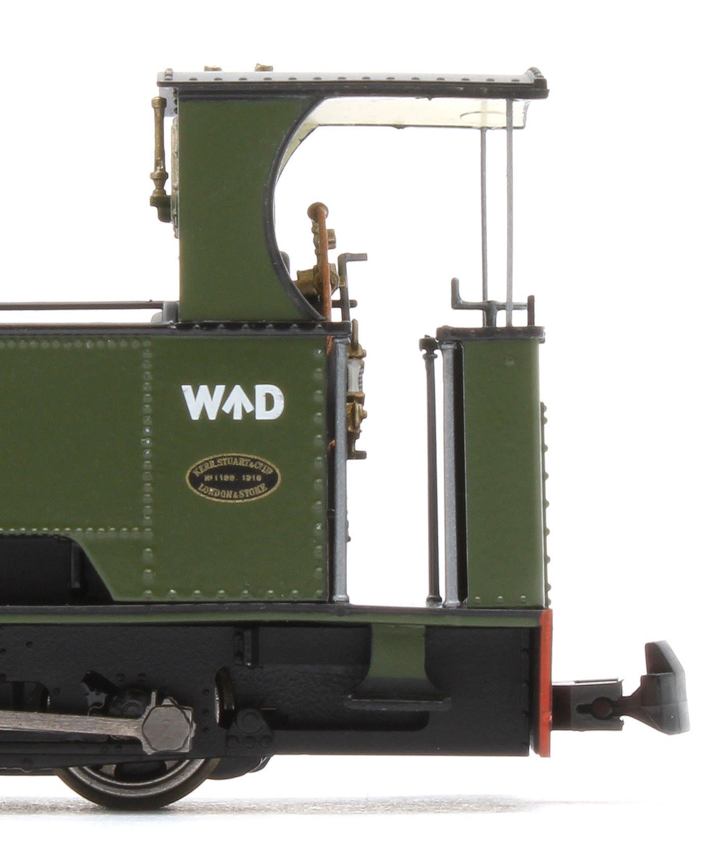 986207 Sirdar Class 0-4-0 Kerr, Stuart & Co. Short-Tank 'What If' - WDLR Plain Green Steam Locomotive