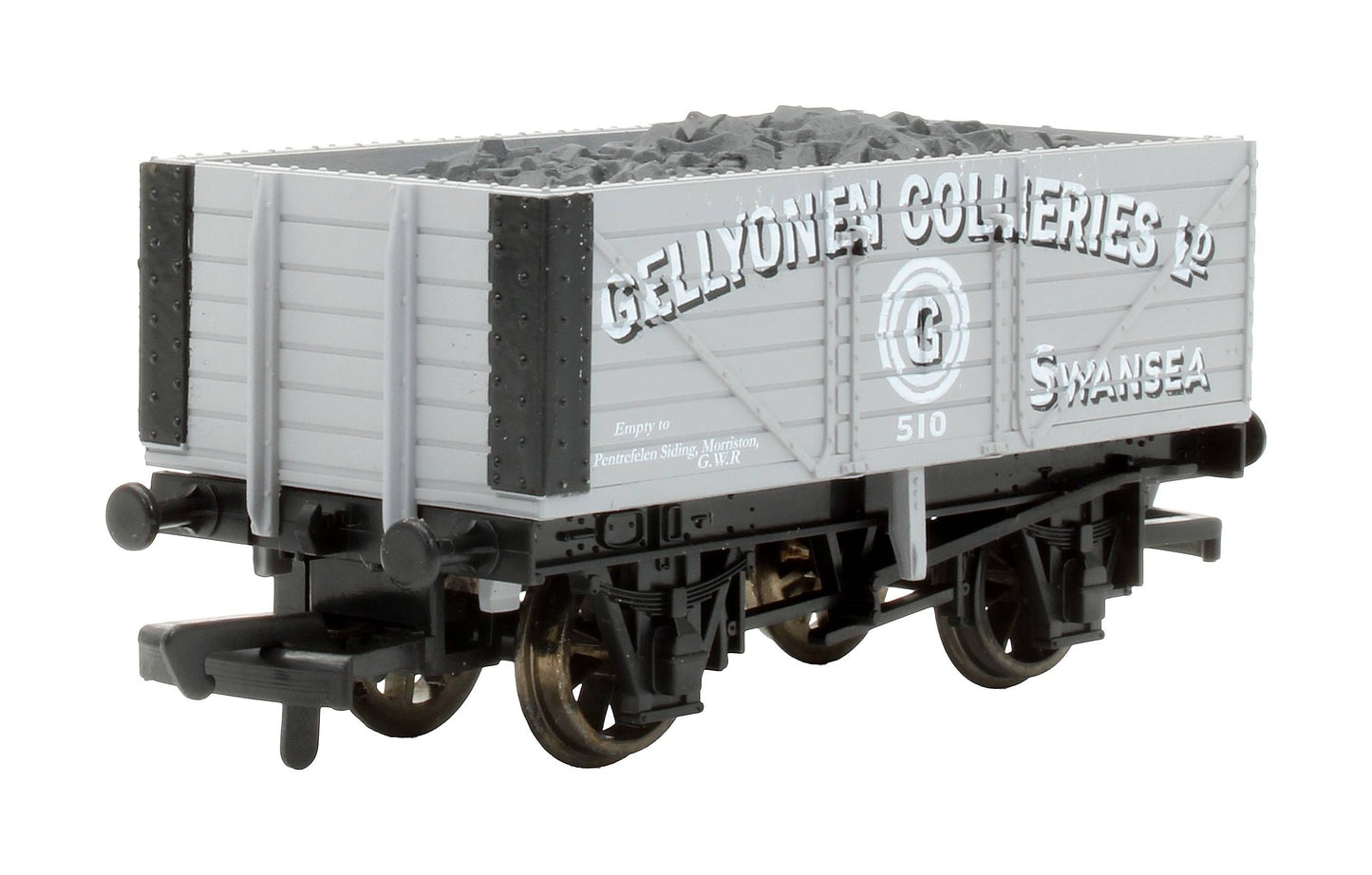 Pre-Owned 7 Plank Wagon Gellyonen Collieries Ltd '510' - Limited Edition