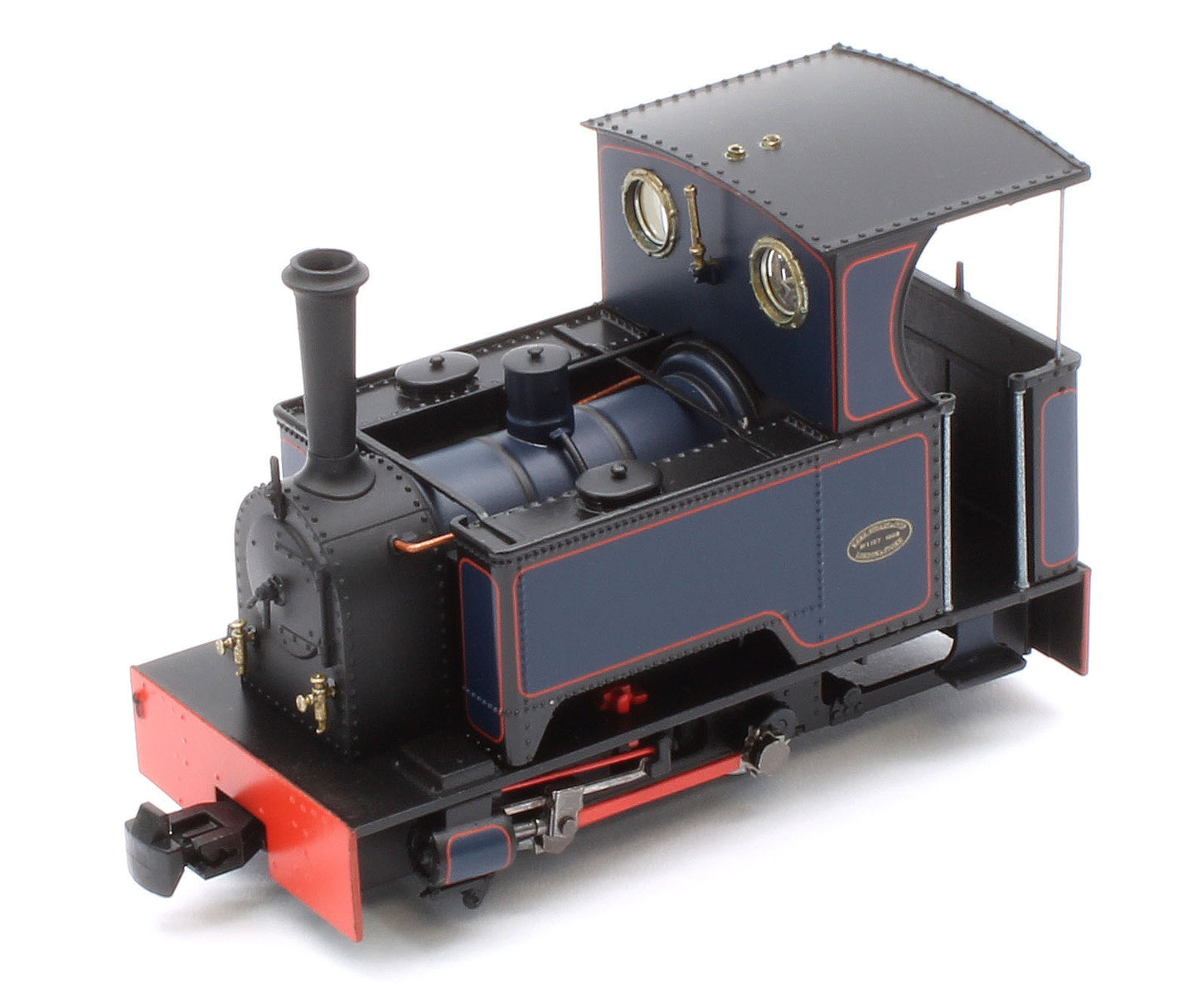 986702 Sirdar Class 0-4-0 Kerr, Stuart & Co. Short-Tank 'What If' - Lined Dark Blue Steam Locomotive - DCC Fitted