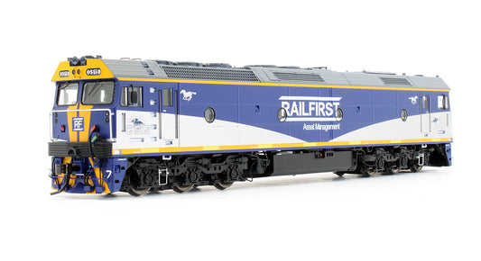 Pre-Owned V/Line Series 1 G Class Diesel Electric Locomotive G515 Railfirst Blue / Yellow / Silver - DCC Sound