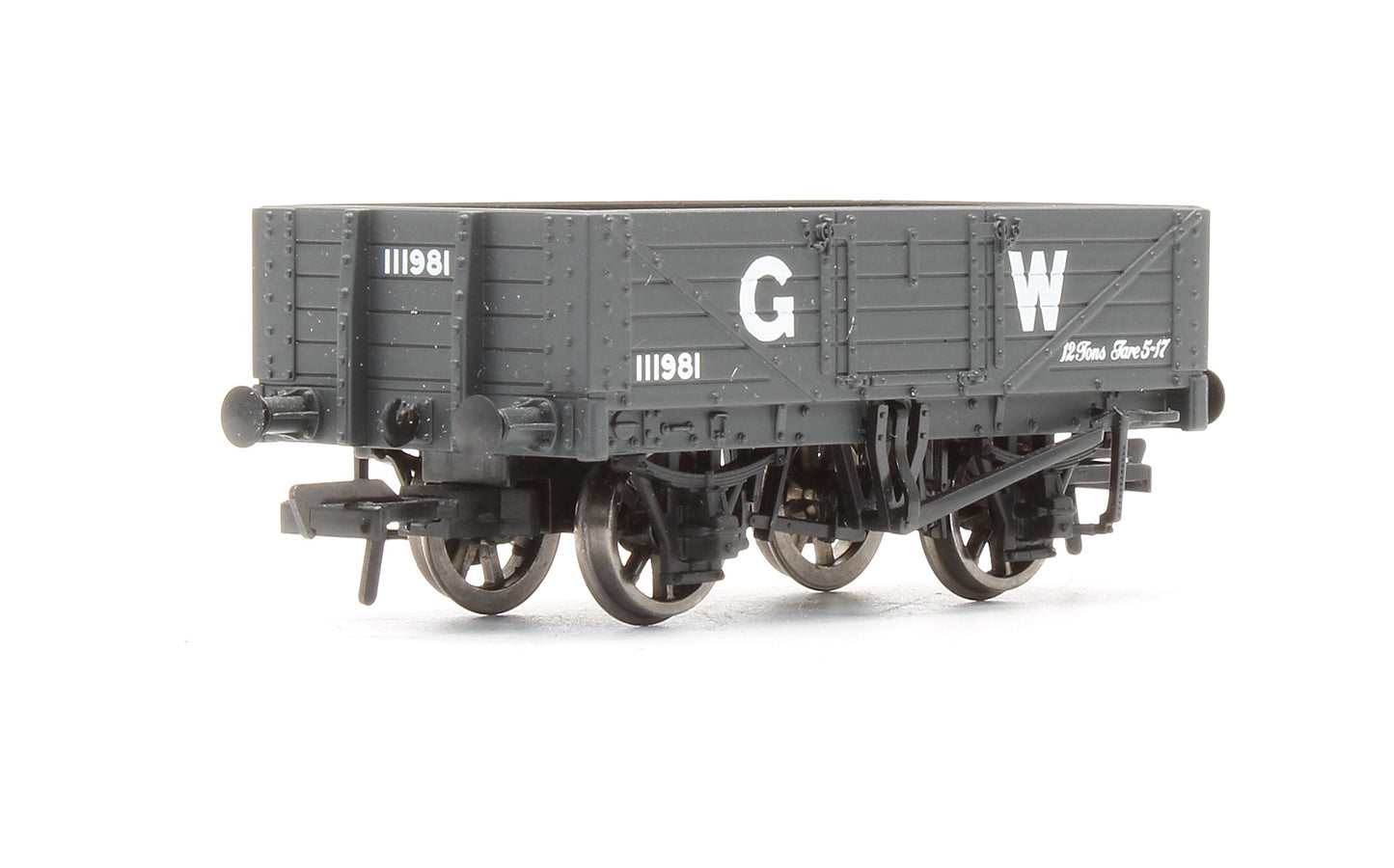 Pre-Owned 5 Plank Wagon GWR Grey '111981'