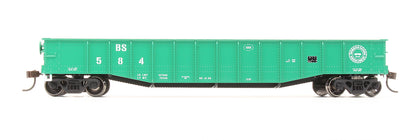 Pre-Owned 91438 Birmingham Southern 50' Gondola W/ Coil Load - Road #584
