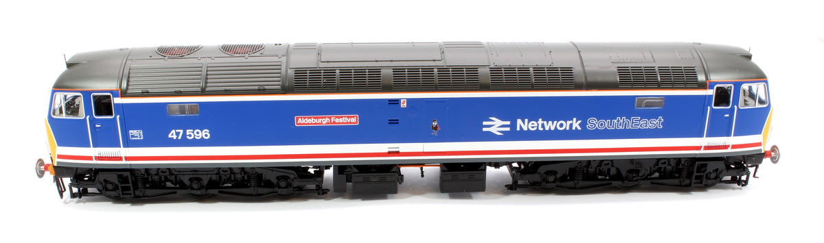 Pre-Owned Class 47 596 'Aldeburgh Festival' Network SouthEast (Late) Diesel Locomotive - DCC Sound