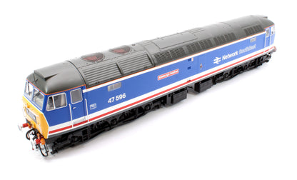 Class 47 596 'Aldeburgh Festival' Network SouthEast (Late) Diesel Locomotive - DCC Sound