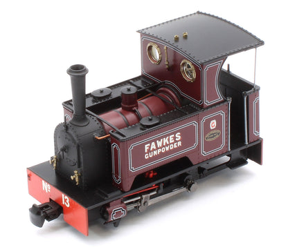 986706 Sirdar Class 0-4-0 Kerr, Stuart & Co. Short-Tank 'What If' - G. Fawkes Lined Maroon Steam Locomotive - DCC Fitted