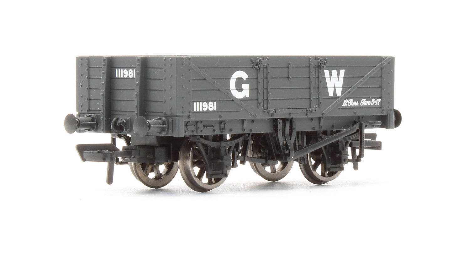 Pre-Owned 5 Plank Wagon GWR Grey '111981'