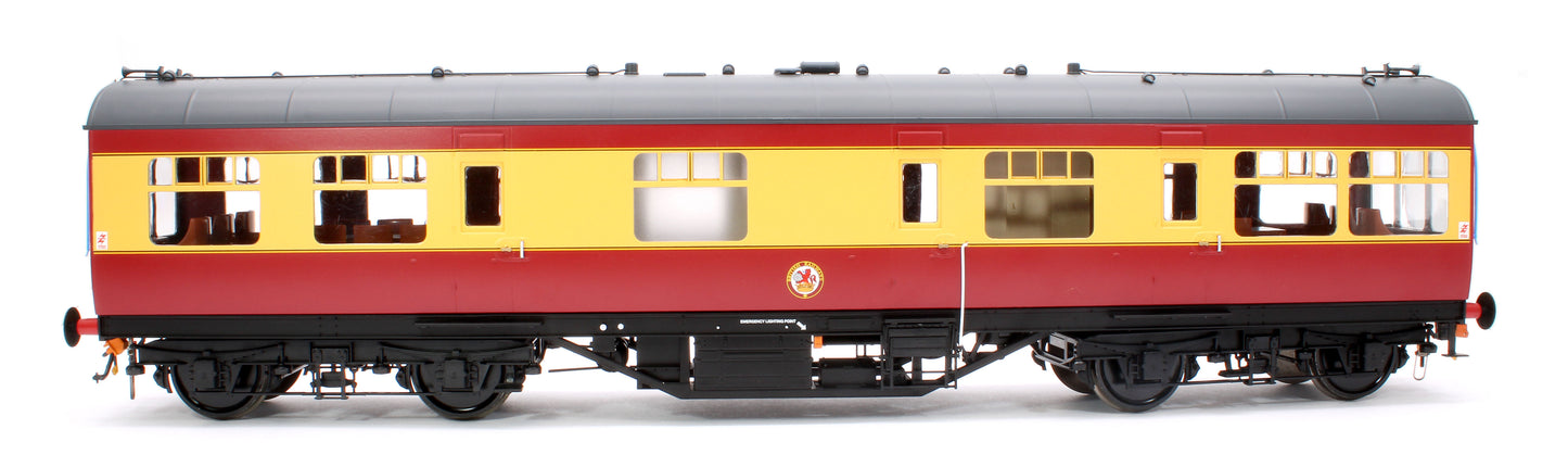 50ft Inspection Saloon BR Crimson/Cream Yellow Ends