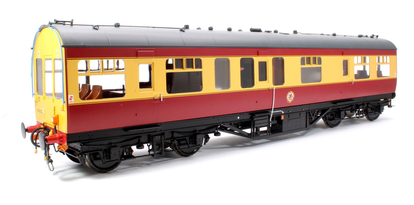 50ft Inspection Saloon BR Crimson/Cream Yellow Ends