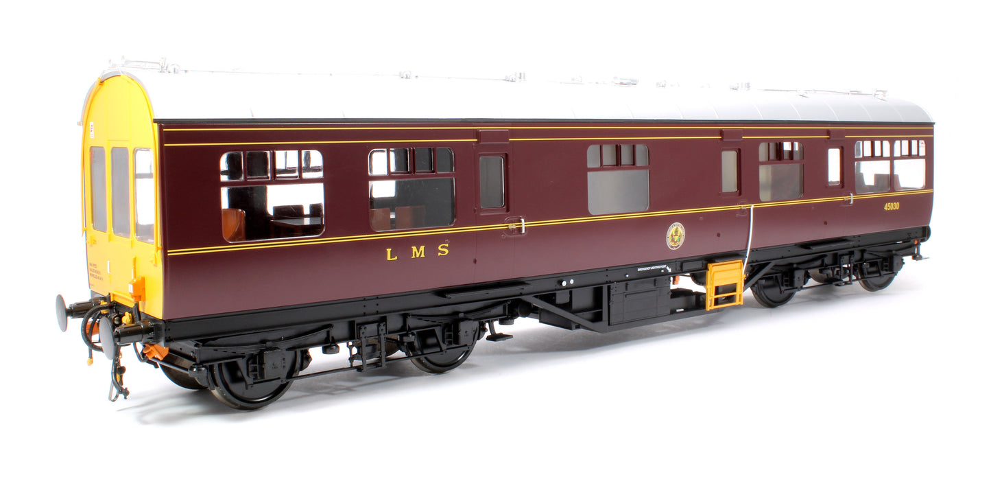 50ft Inspection Saloon DM45030 LMS Crimson Yellow Ends