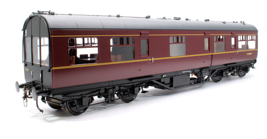 50ft Inspection Saloon BR Lined Maroon Black Ends