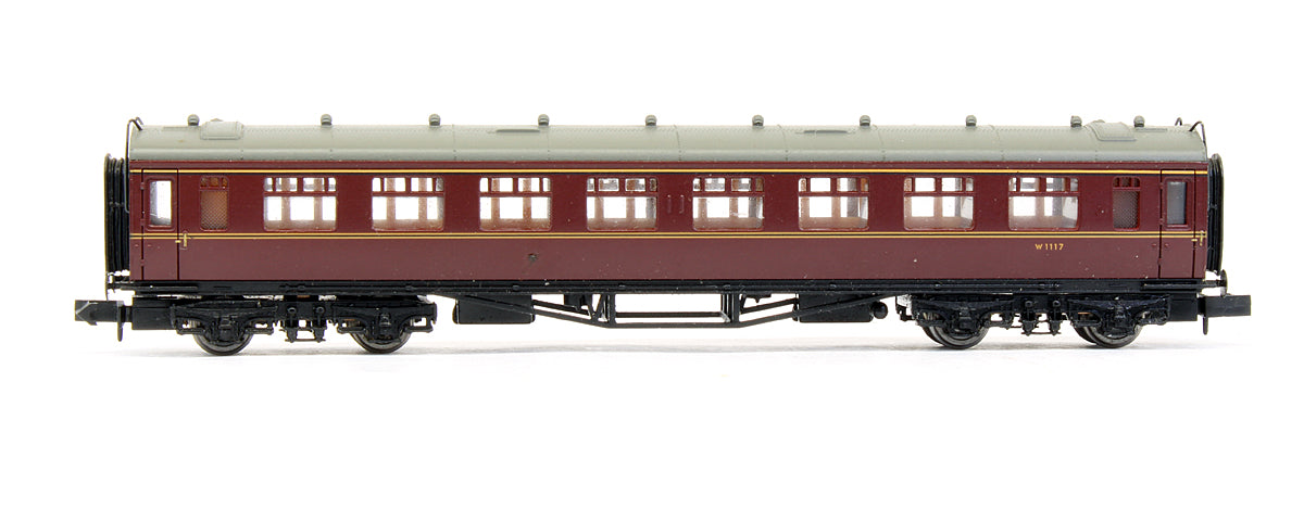 Pre-Owned Collett Coach BR Maroon 2nd Class 'W1117'