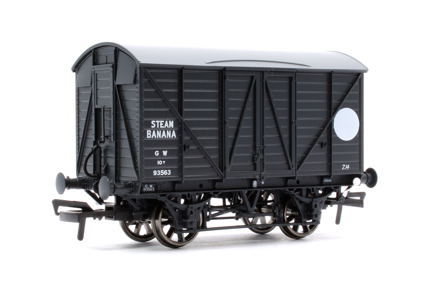 GWR Banana Van (Diagram Y4) No. 93563, GWR grey (post 1942 livery)
