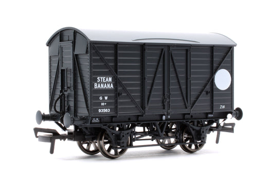 GWR Banana Van (Diagram Y4) No. 93563, GWR grey (post 1942 livery)