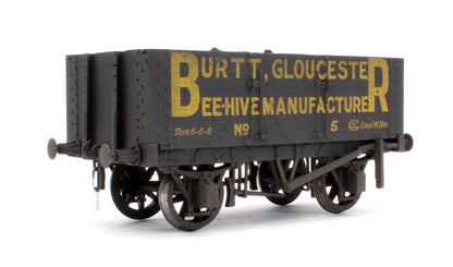 Pre-Owned Kit Built 10T 7 Plank Wagon No.5 'Burtt' - Weathered