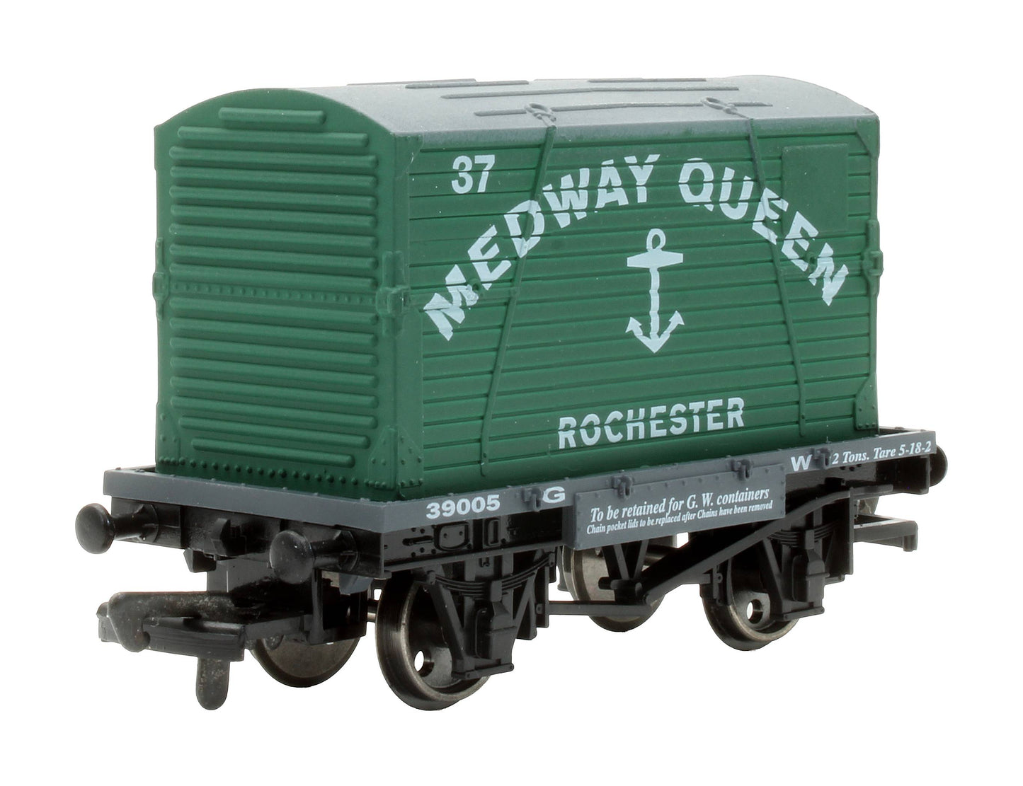 Pre-Owned GWR Conflat Wagon '39005' Medway Queen 'No. 37' - Limited Edition