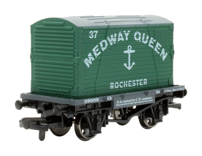 Pre-Owned GWR Conflat Wagon '39005' Medway Queen 'No. 37' - Limited Edition