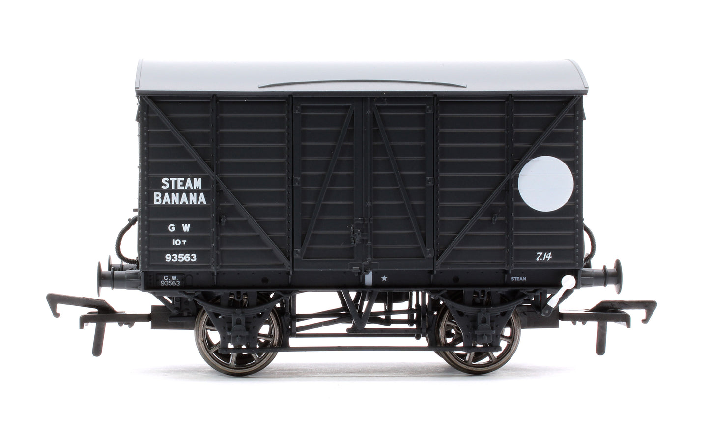 GWR Banana Van (Diagram Y4) No. 93563, GWR grey (post 1942 livery)